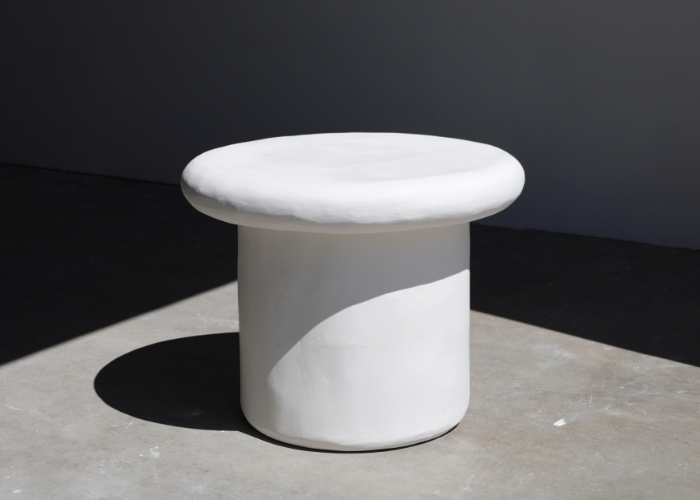 alba round plaster table